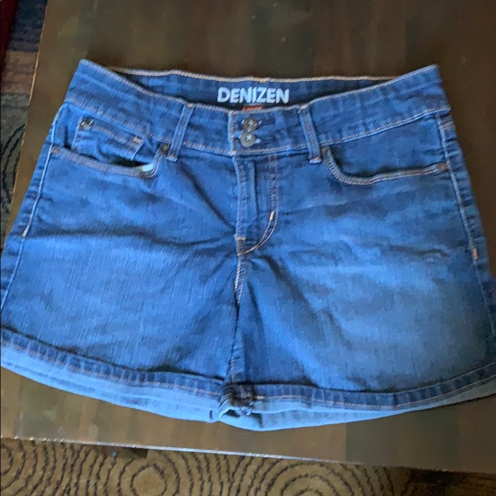 DENIZEN LEVIS High Rise Denim Shorts Size 4